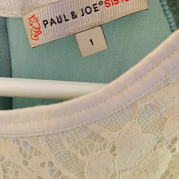 Paul&Joe lace silk color block top - Picture 4 of 4